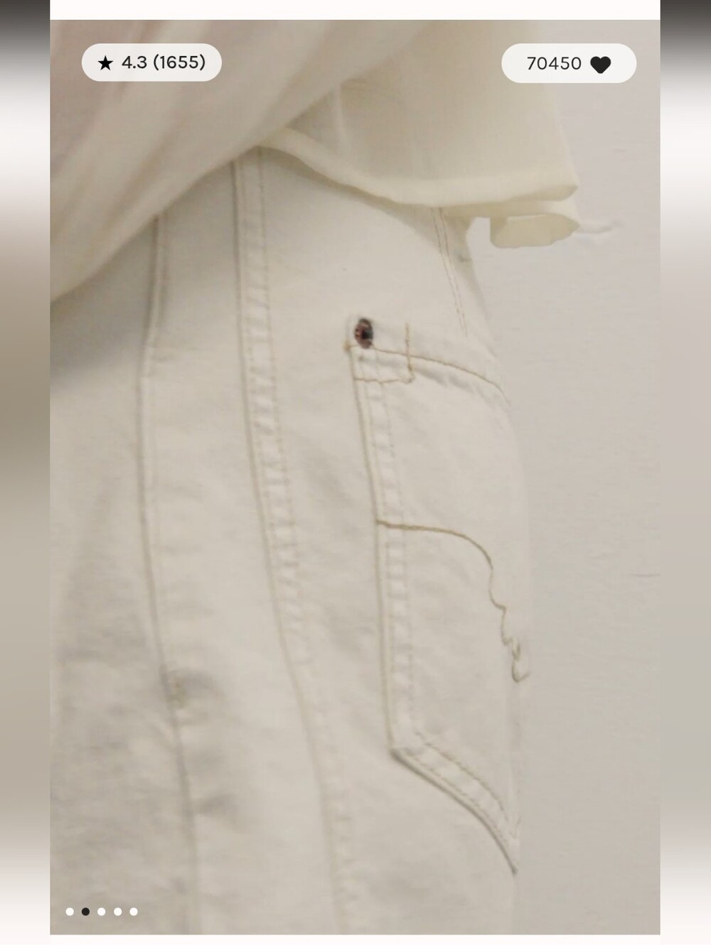 NWOT We the Free Good Luck Mid rise barrel jeans - Picture 3 of 16